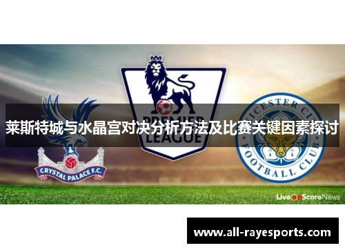 莱斯特城与水晶宫对决分析方法及比赛关键因素探讨