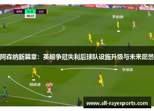 阿森纳新篇章：英超争冠失利后球队设施升级与未来愿景